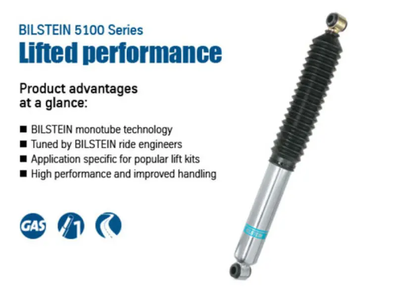 Bilstein 5100 Series 2013-2015 Dodge Ram 3500 Front 46Mm Monotube Shock Absorber 1