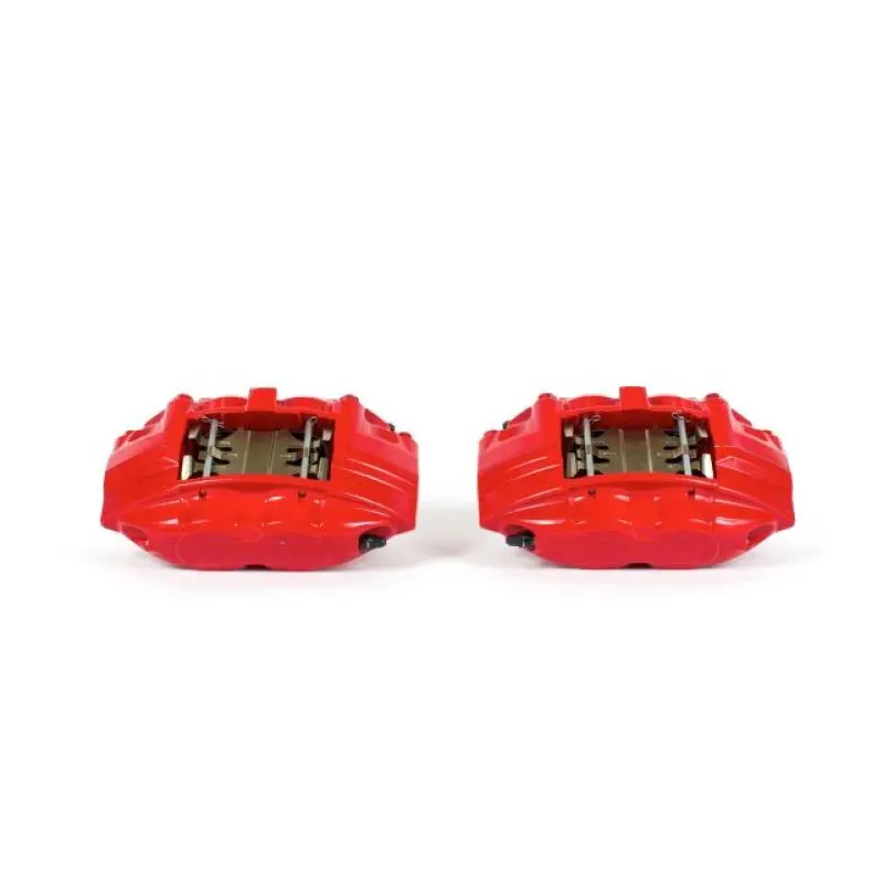 Power Stop 09-19 Nissan 370Z Front Red Calipers W/O Brackets - Pair 1