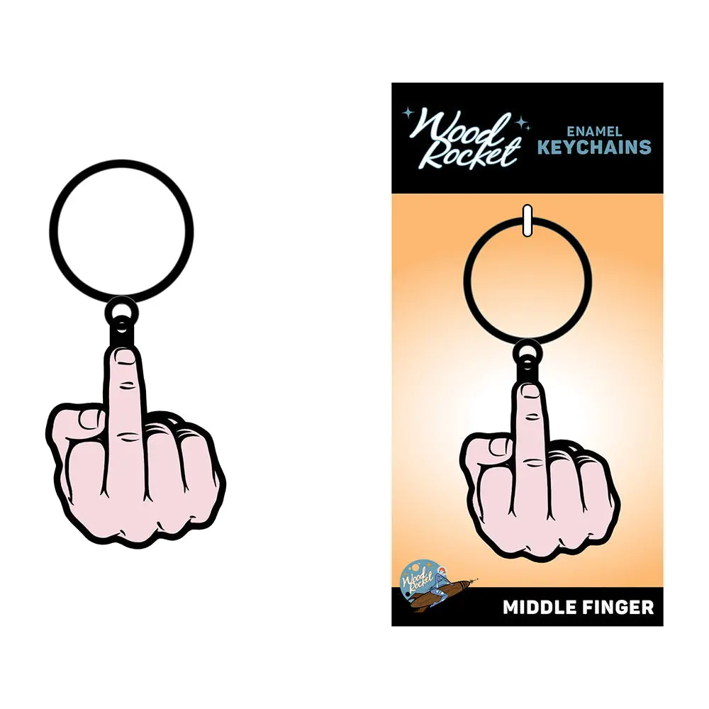Sex Toy Keychain Middle Finger 1