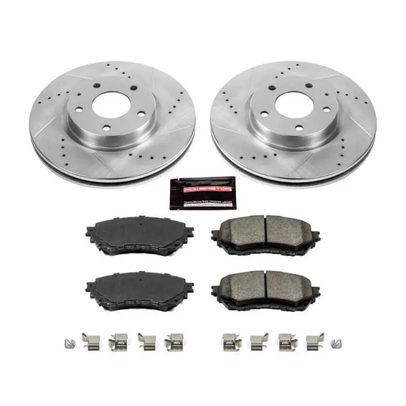 Power Stop 14-18 Mazda 6 Front Z23 Evolution Sport Brake Kit 1