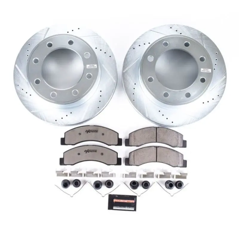Power Stop 00-05 Ford Excursion Front Z36 Truck & Tow Brake Kit 1