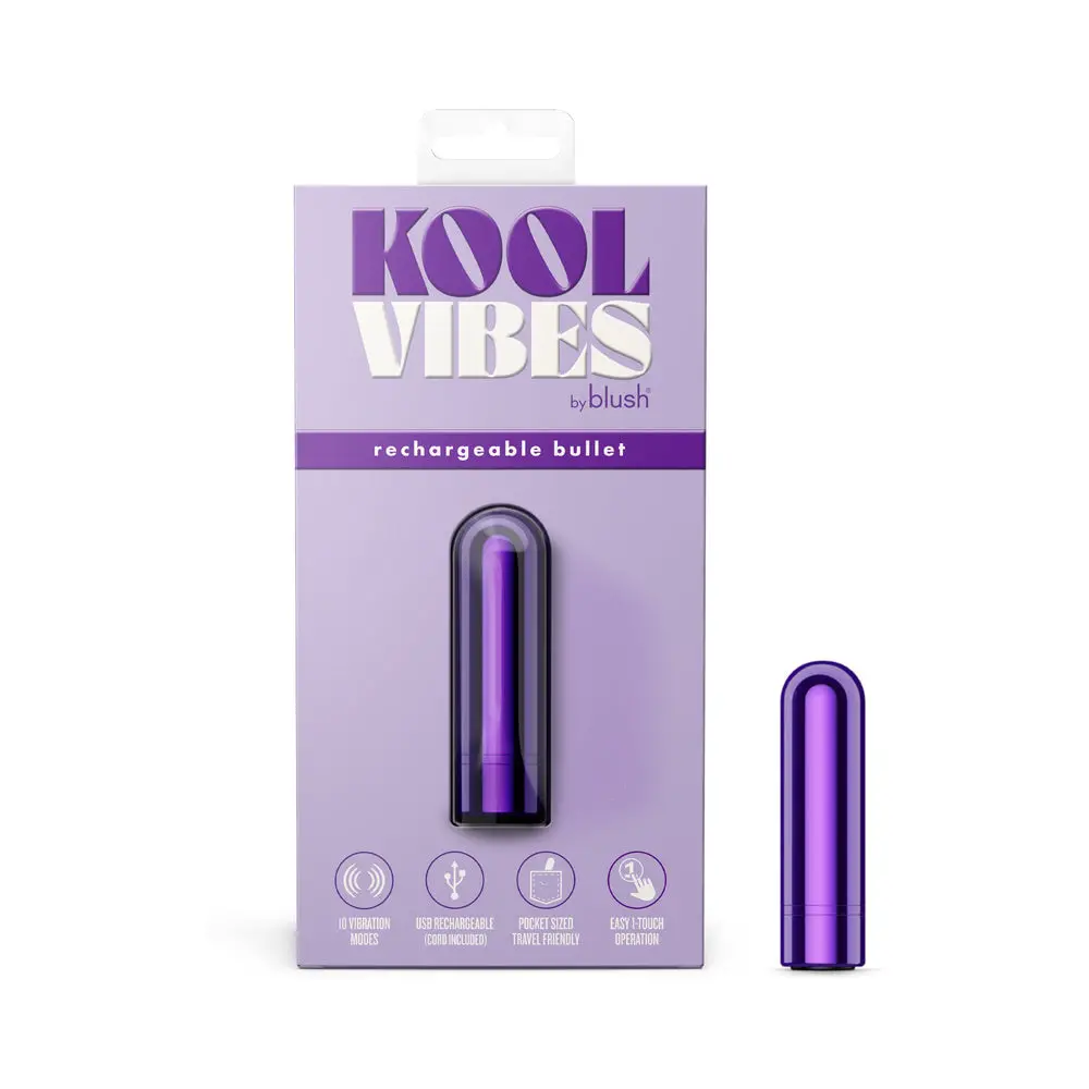 Kool Vibes Rechargeable Mini Bullet Grape 1