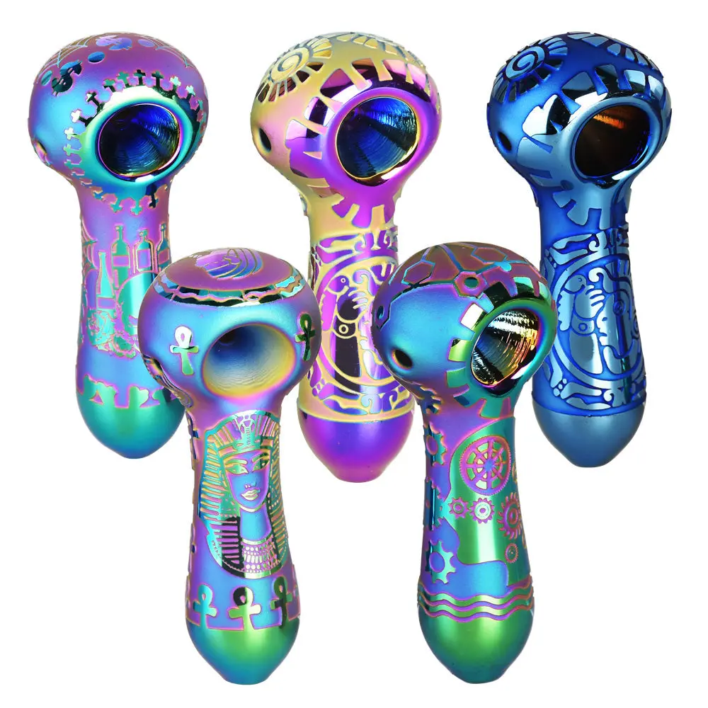 Geo Neo Spoon Pipe - 4"/ 5Pcs 1