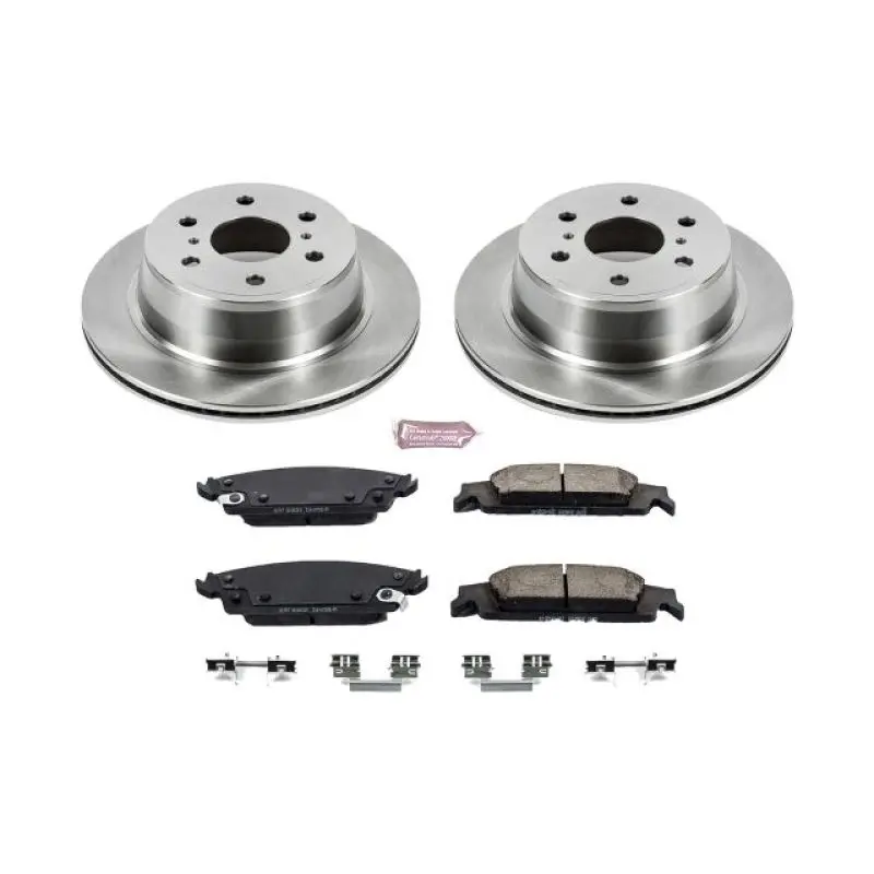 Power Stop 15-19 Cadillac Escalade Rear Autospecialty Brake Kit 1