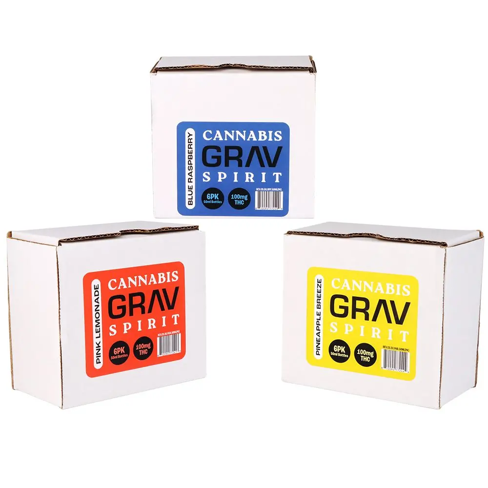Grav Cannabis Spirit D9 Thc Flavor Shot | 50Ml | 100Mg 1