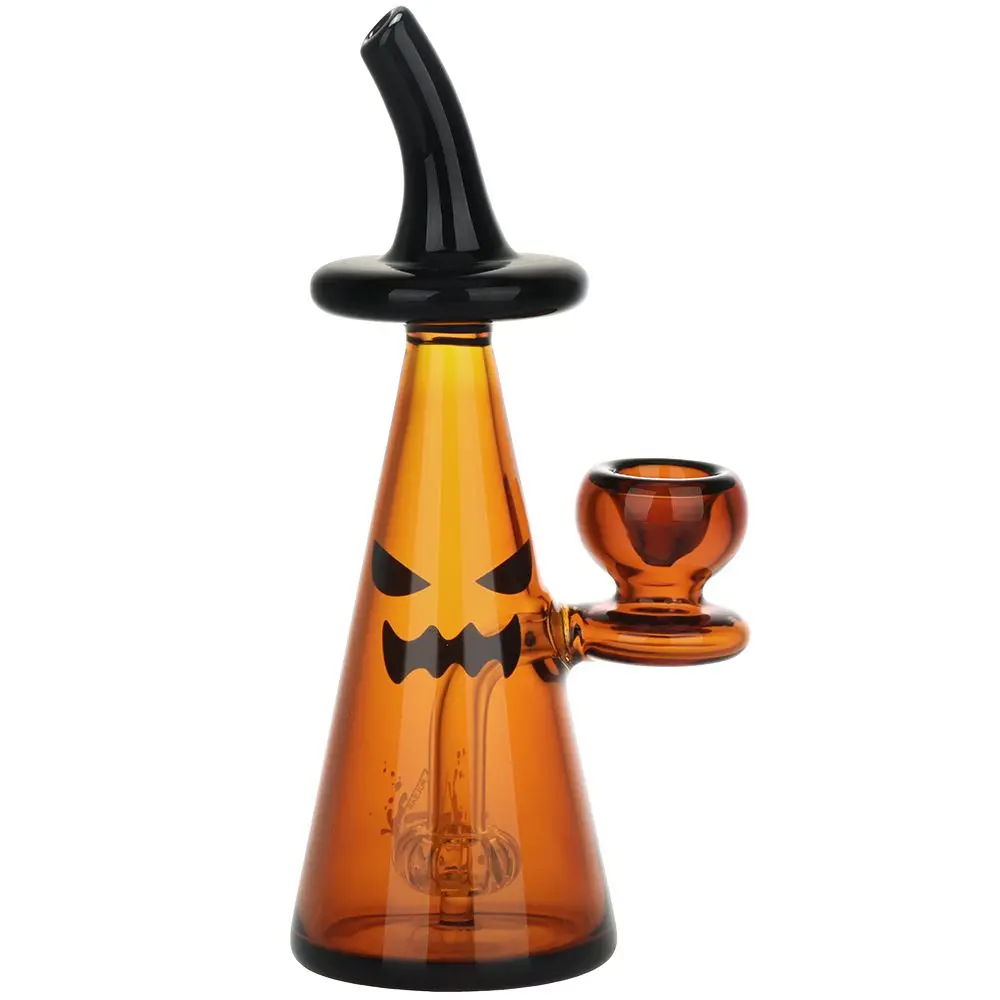 Pulsar Witching Season Glass Bubbler - 6.5" 1