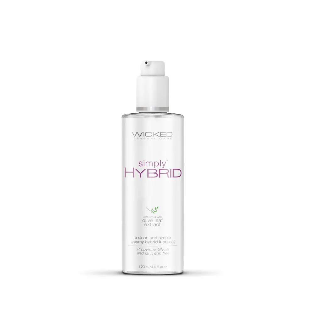 Wicked Simply Hybrid Lubricant 4 Oz. 1
