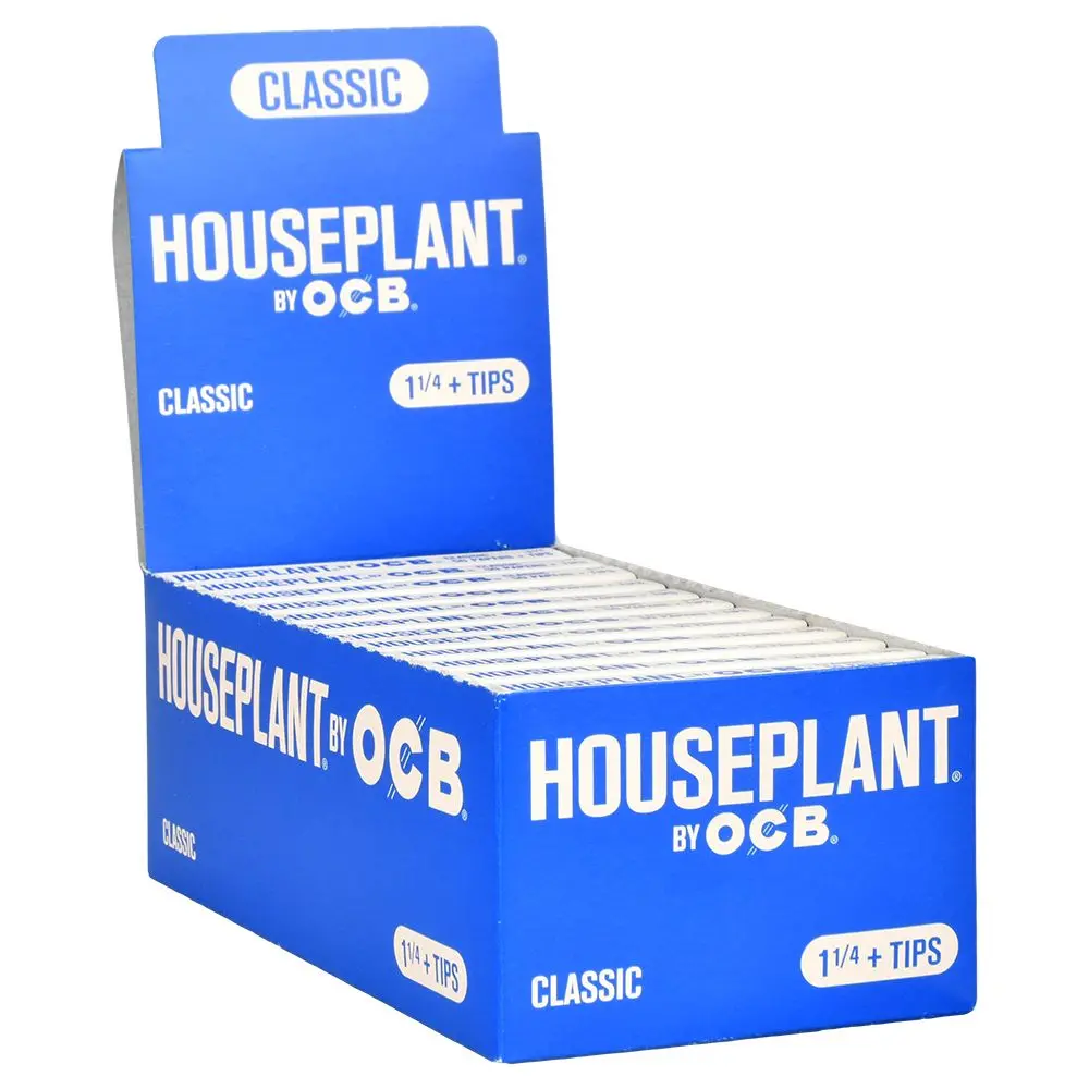 Houseplant By Ocb Papers + Tips - Classic / 50Pc / 1 1/4" 24Ct 1