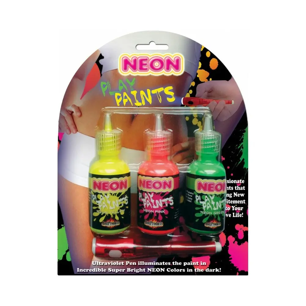 Neon Body Paints 3Pk Card 1