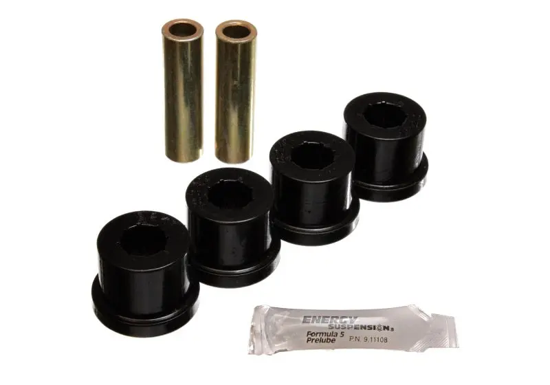 Energy Suspension 86-91 Mazda Rx7 Black Rear Control Arm Bushing Set 1