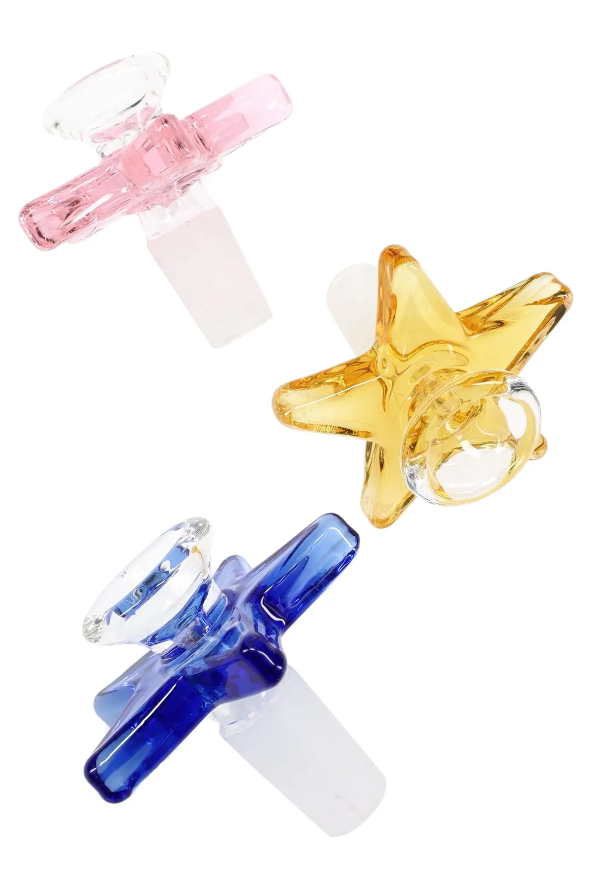 Colored Glass Star Bowl “Star Power” – 14.5 Mm Male 1