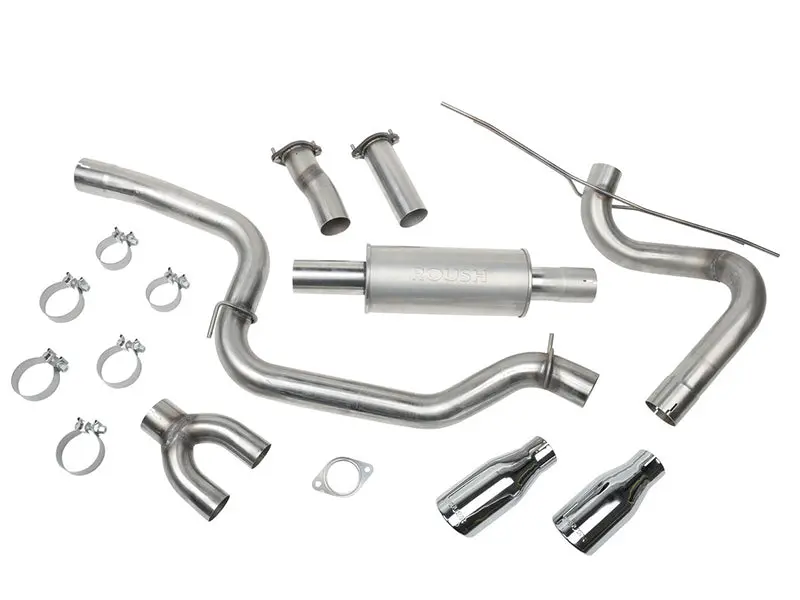 Roush 2012-2019 Ford St Focus Hi-Flow Performance Exhaust Kit 1