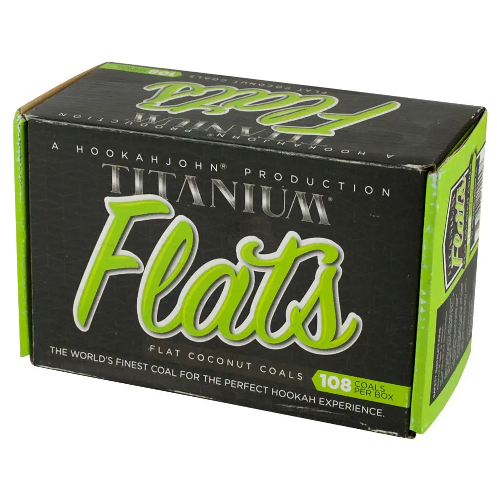 Titanium Coconut Coal - 1Kg Box 108Pc 1