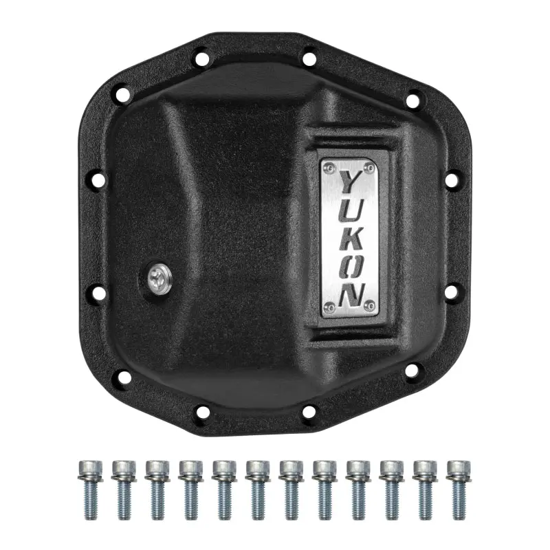 Yukon Gear Hardcore Front Nodular Iron Cover For Jeep Wrangler Jl Dana 44/210Mm 1