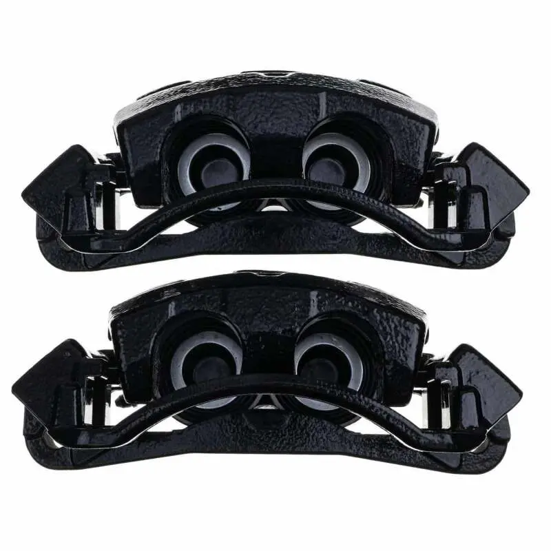 Power Stop 00-05 Ford Excursion Front Black Caliper - Pair W/Bracket 1