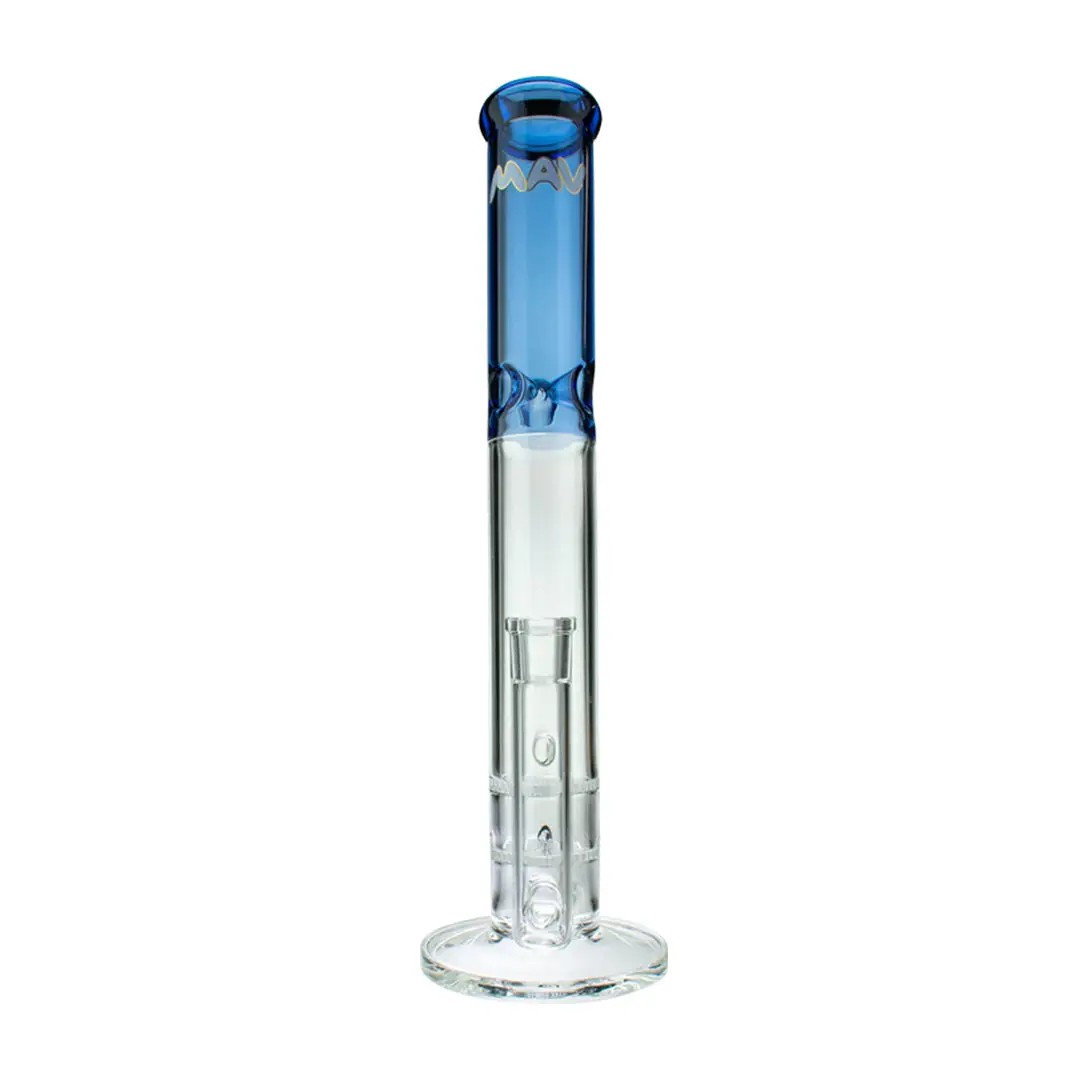 Mav 16" Double Honey Straight Glass Water Pipe 4