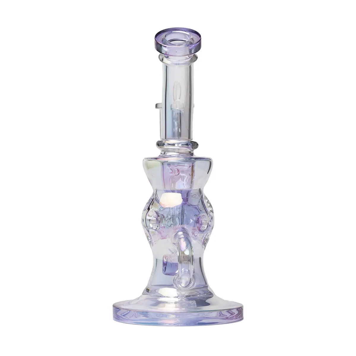 Human Grade 8.5" Swiss Incycler Glass Rig Recycler Water Pipe 1