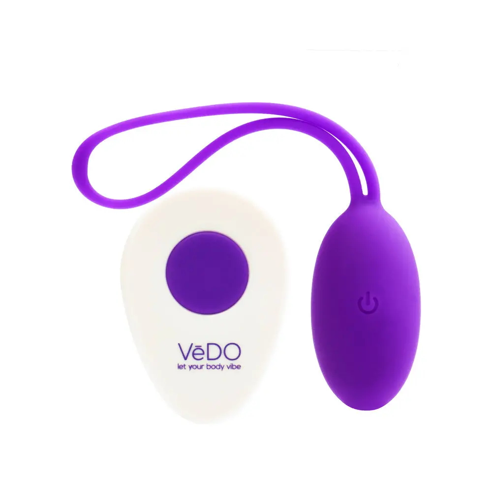 Vedo Peach Rechargeable Egg Vibe - Into You Indigo 2