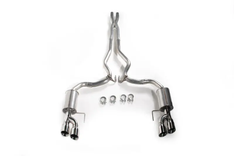 Roush 2018-2024 Ford Mustang 5.0L V8 Cat-Back Exhaust Kit (Fastback Only) 1
