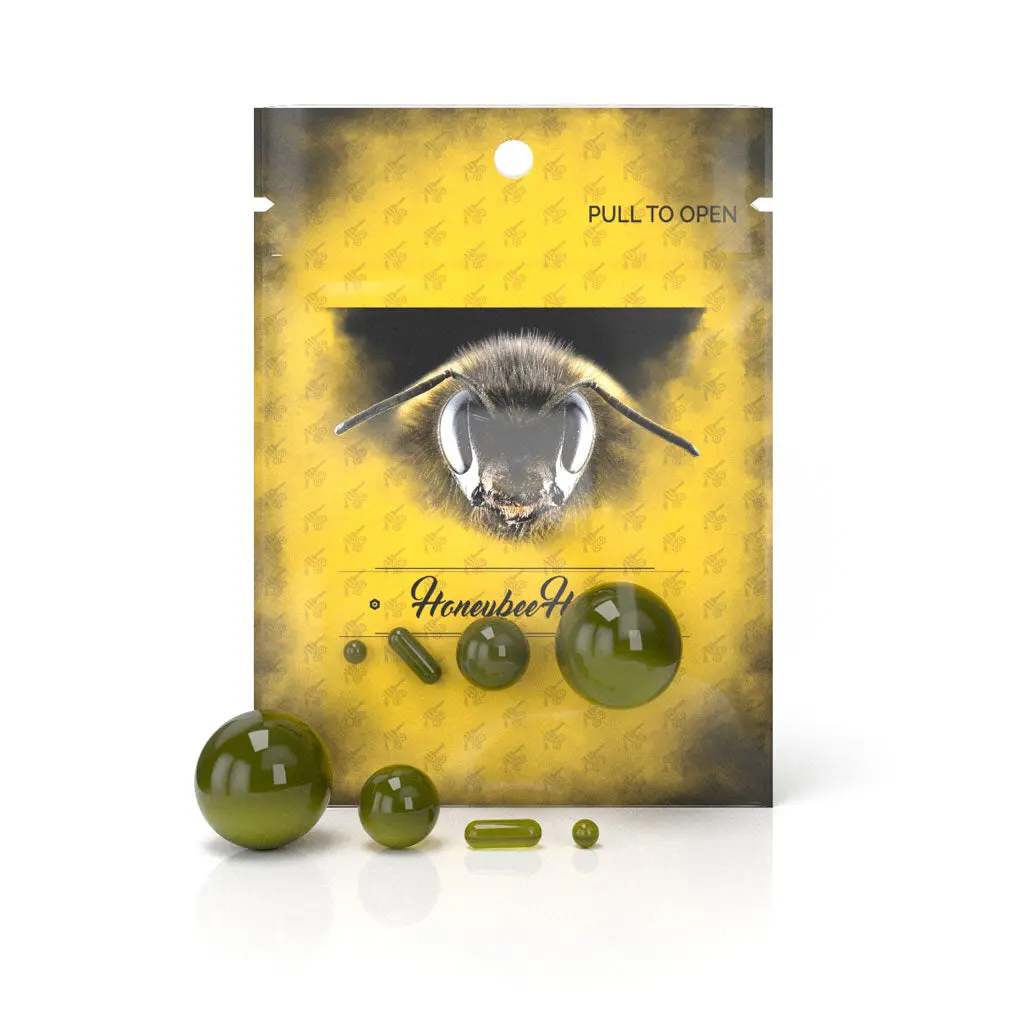 Honeybee Herb Dab Marble Set - 4 Piece 3
