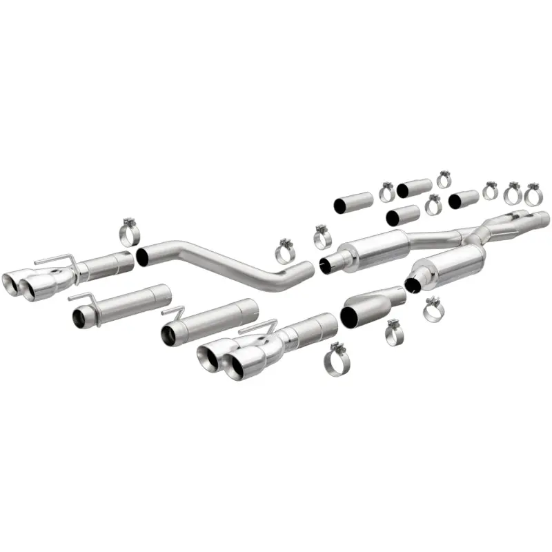 Magnaflow 2017+ Dodge Challenger 409 Ss Polished 3In Quad Tips Cat-Back Exhaust 1
