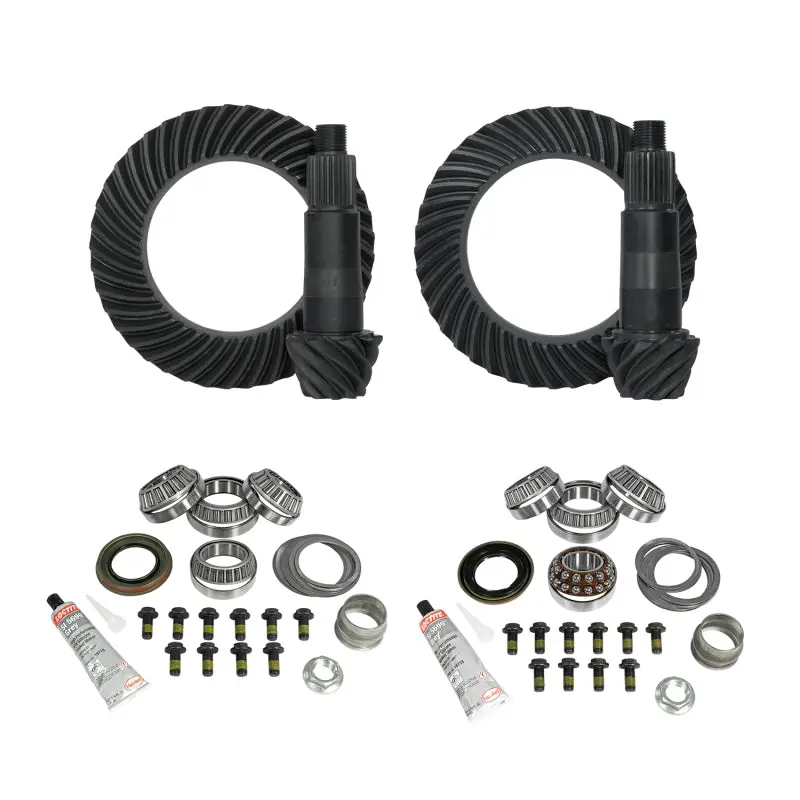 Yukon Gear & Install Kit Package For Jeep Rubicon Jl/Jt W/D44 Front & Rear In A 4.56 Ratio 1