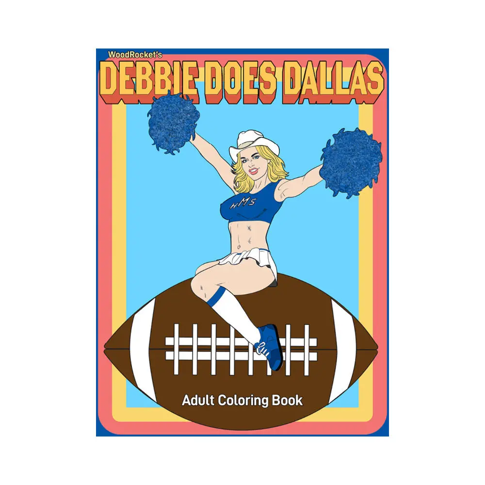 Debbie Does Dallas Adult Coloring Book 1