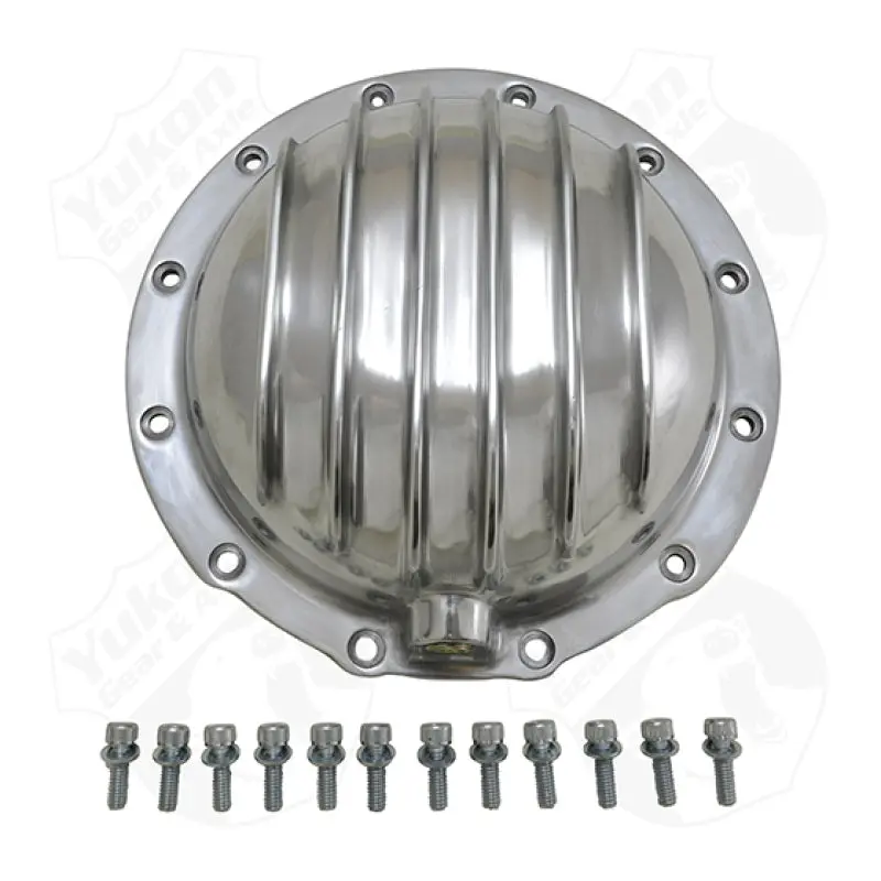 Yukon Gear Finned Polished Aluminum Cover For Amc Model 20 1