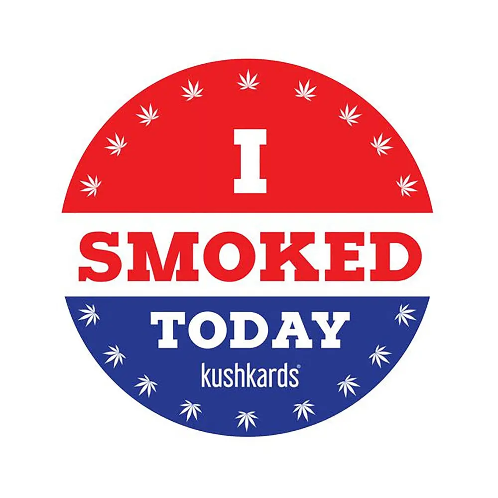 I Smoked Today Sticker 3-Pack Kushkards 1