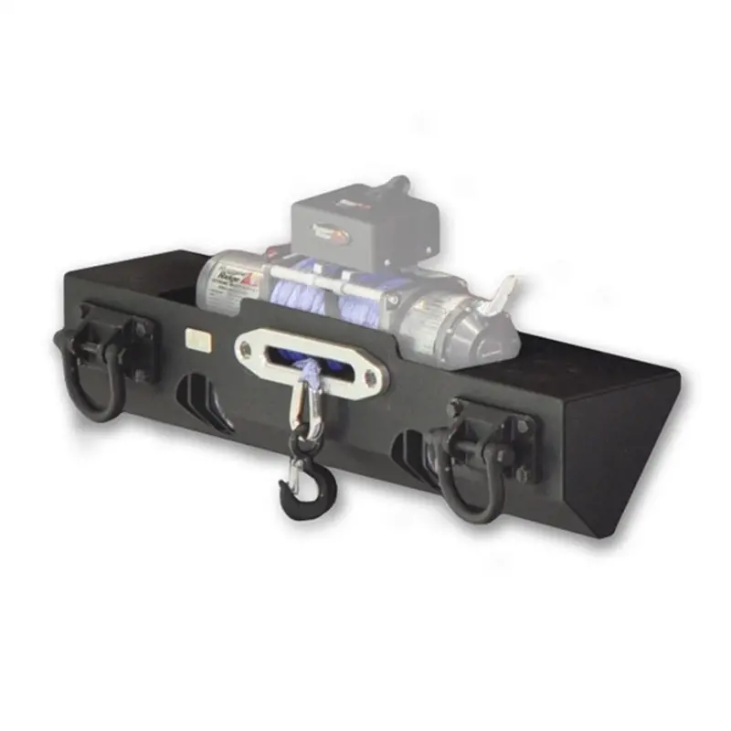 Rugged Ridge Xhd Winch Mount Front Bumper 07-18 Jeep Wrangler 1