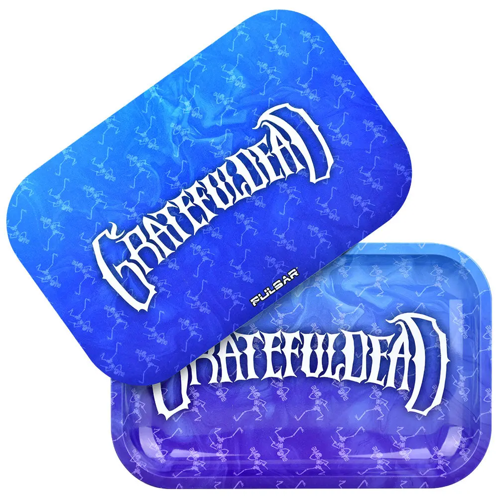 Grateful Dead X Pulsar Rolling Tray Kit | 11"X7" | Dancing Skellies 1