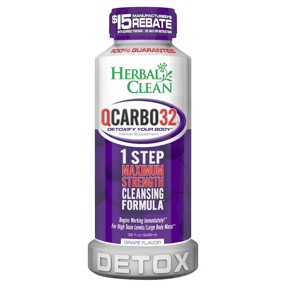 Herbal Clean Qcarbo32 Detox Drink | 32Oz 1
