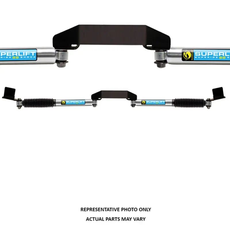 Superlift 99-04 Ford F-250/350 4Wd Dual Steering Stabilizer Kit - Sr Ss By Bilstein (Gas) 1