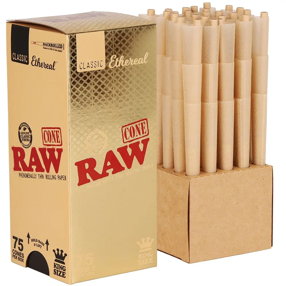 Raw Ethereal Cones | 75Pc Box 2