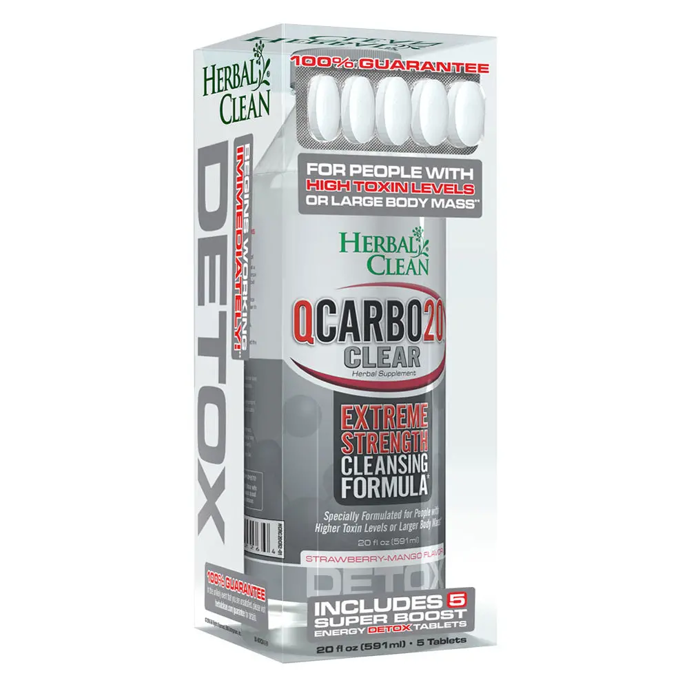 Herbal Clean Qcarbo20 Clear | 20Oz 1