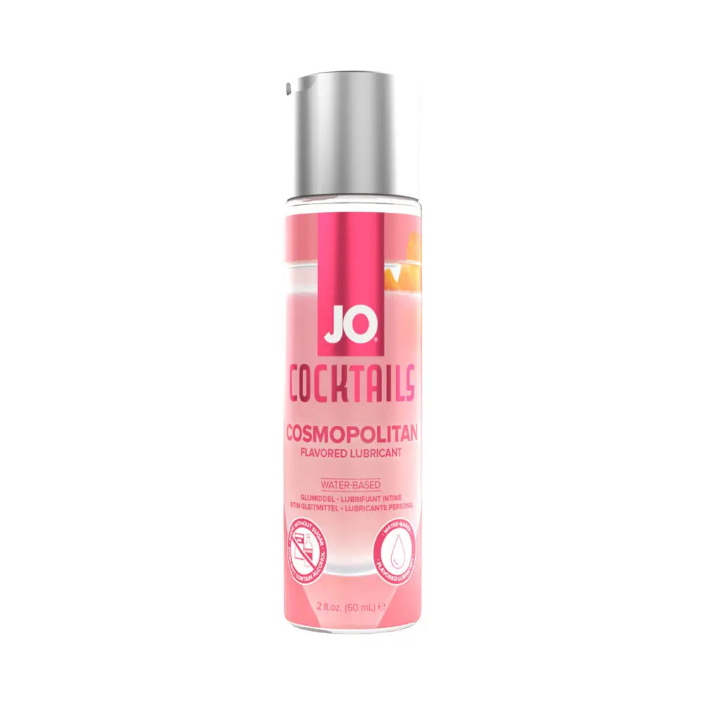 Jo Cocktails Cosmopolitan Flavored Water-Based Lubricant 2 Oz. 1