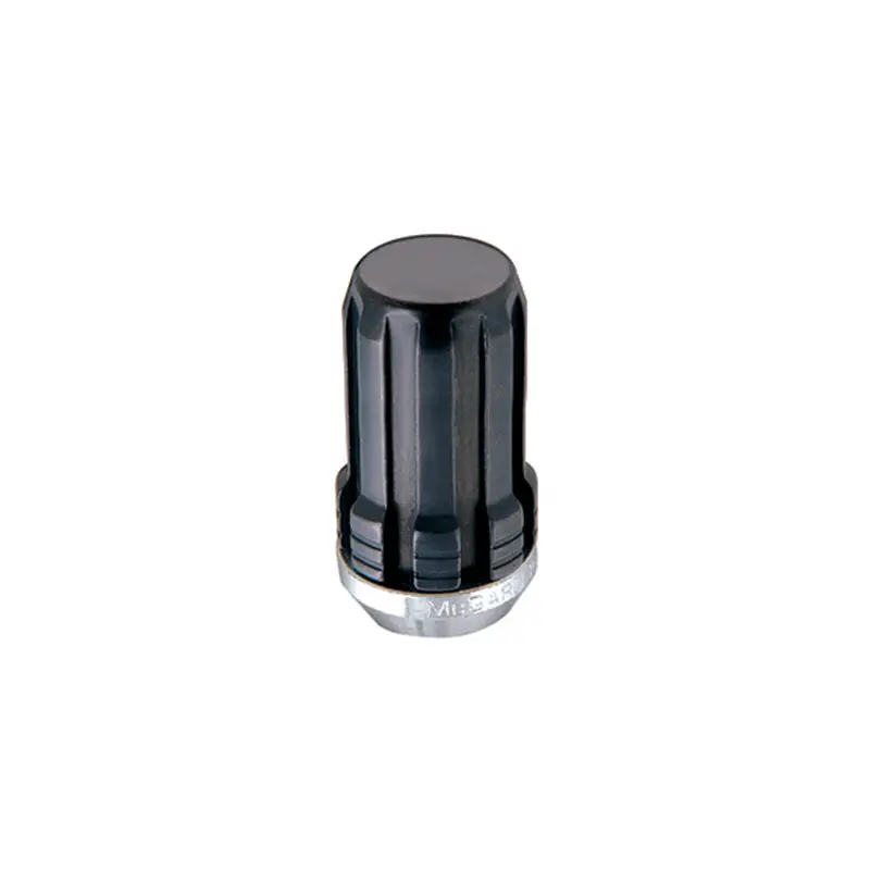 Mcgard Splinedrive Lug Nut (Cone Seat) M14x1.5 / 1.935In. Length (4-Pack) - Black (Req. Tool) 1