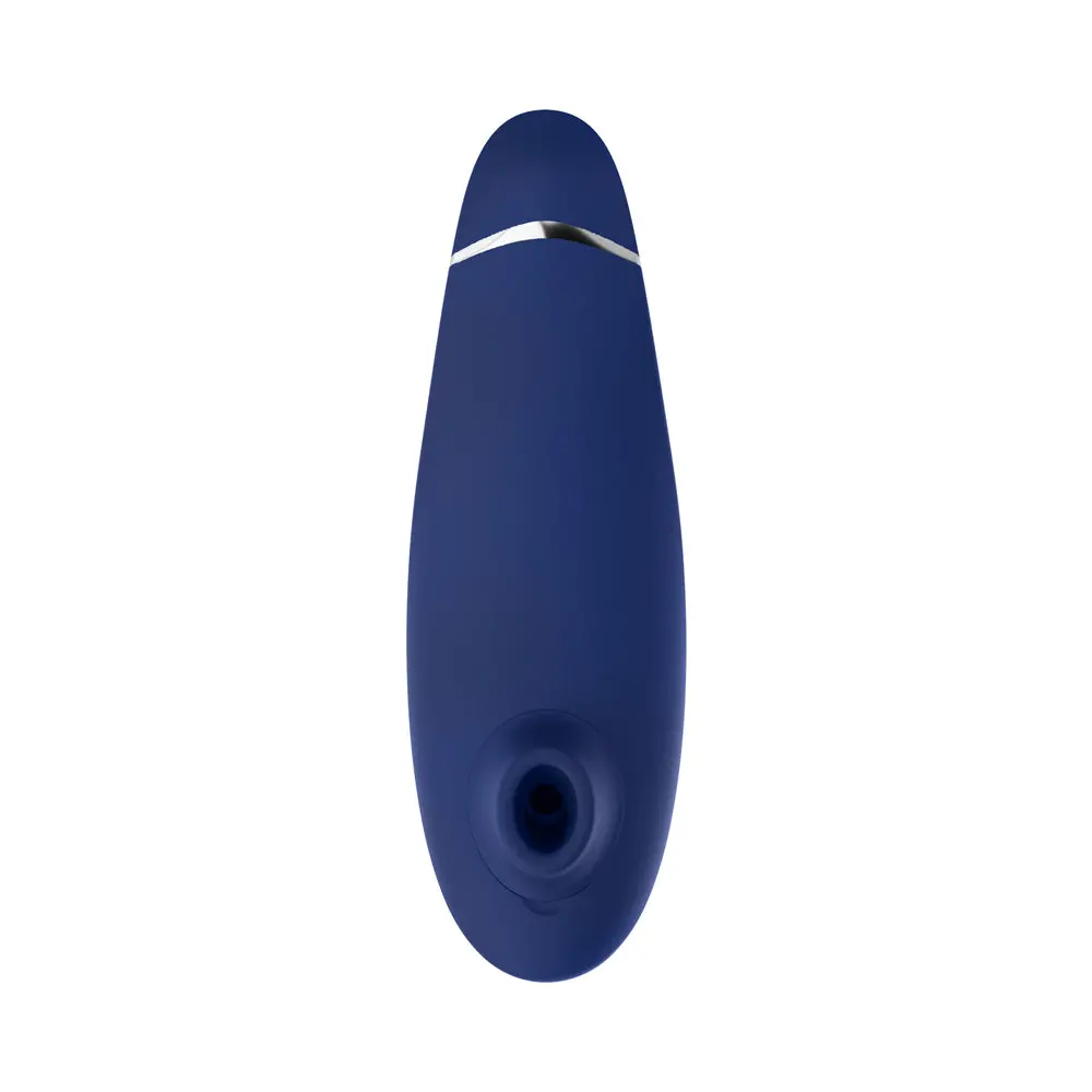 Womanizer Premium 2 Rechargeable Silicone Luxurious Pleasure Air Clitoral Stimulator Blueberry 2