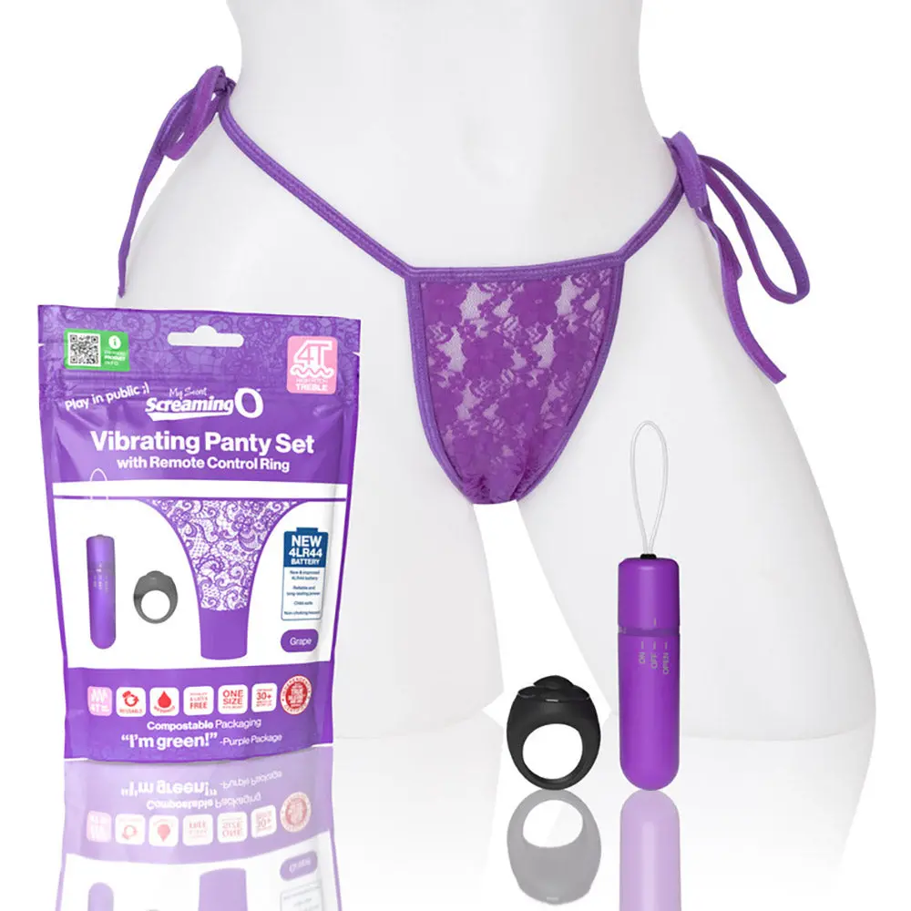 Screaming O My Secret Screaming O 4T Panty Vibe Grape 1