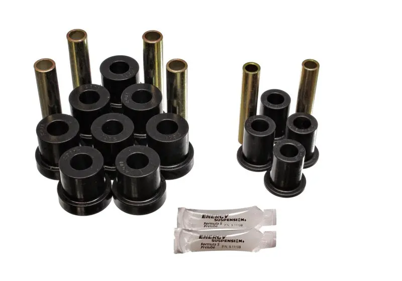 Energy Suspension Gm 4Wd Frt Sprg & Shackle Bush - Black 1