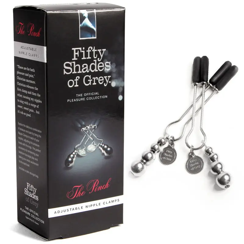 Fifty Shades Of Grey The Pinch Adjustable Nipple Clamps 1