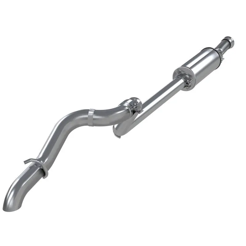 Mbrp 18-20 Jeep Wrangler Jl 2.5In Single Rear Exit Cat Back Exhaust - Aluminum 1