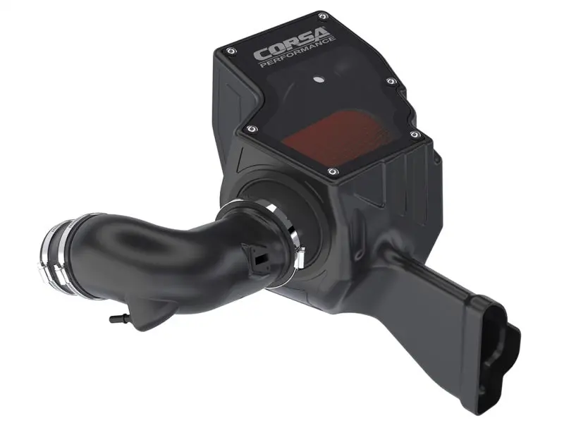 Corsa 2018-2023 Ford Mustang Gt 5.0L V8 Cold Air Intake W/ Drytech Filter 1