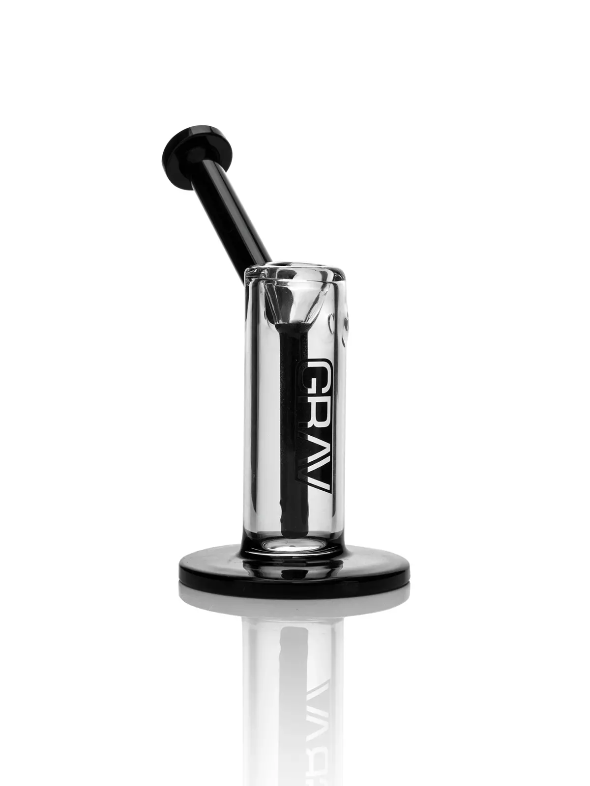 Grav® Small Upright Bubbler - Black Accents 1
