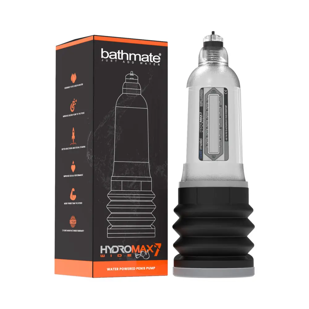 Bathmate Hydromax7 Wide Boy Clear 1