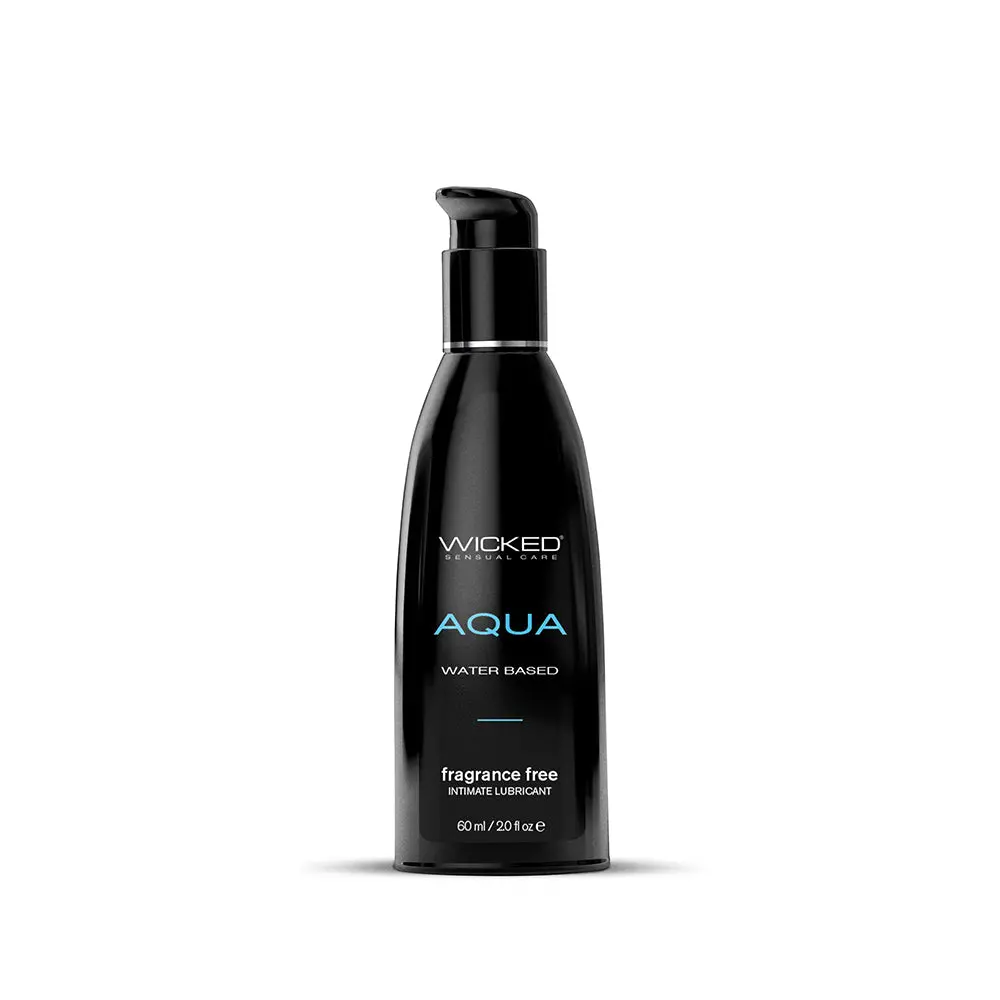 Wicked Aqua Water-Based Lubricant 2 Oz. 1