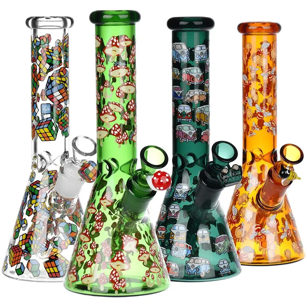 Pulsar Greatest Hits Series Glow Herb Pipe Duo / 10" / 14Mm F 1