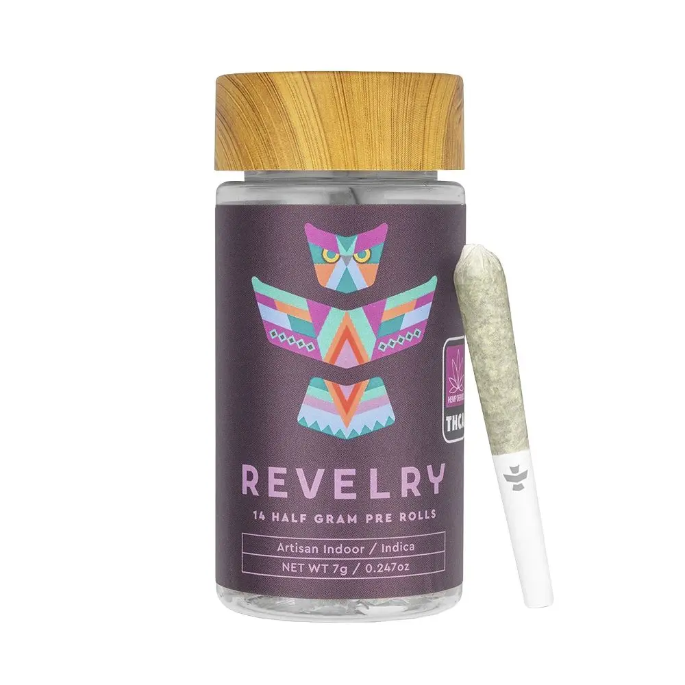 Revelry Premium Indoor Thca Pre-Rolls | 0.5G | 14Pc Pack 2