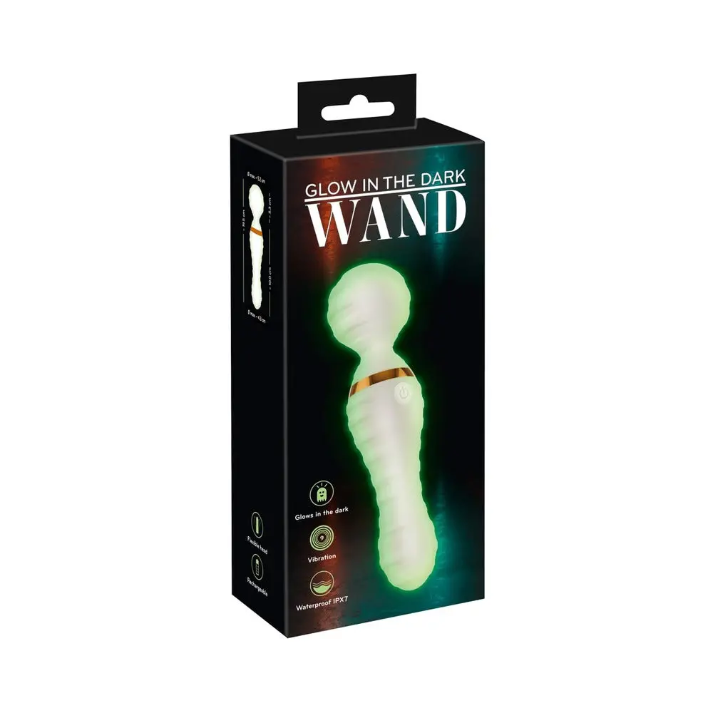 You2toys Glow-In-The-Dark Wand Vibrator 1