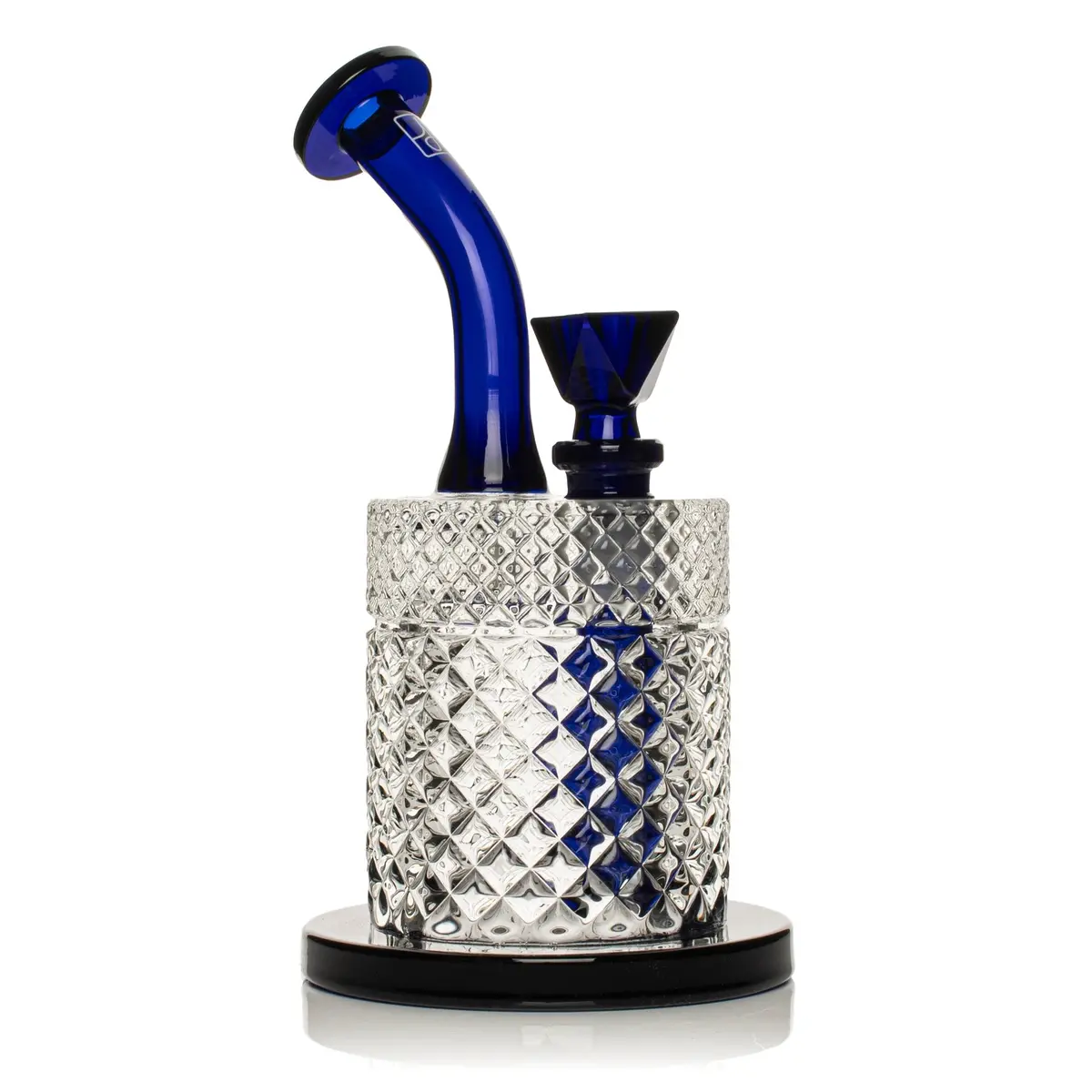 Twenties Collection Water Pipe | Cobalt 1
